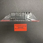 Matco Tools 10 Piece 1/4 Drive Sae 6 Point Adv Deep Impact Socket Set Sadp106v. Fixed Price $80.00.