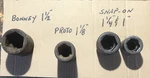 4 Impact Sockets 3/4" Drive Snap-on, Bonney & Proto. Fixed Price $29.99.