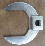 Snap On Contracted 3/8 Drive 1-15/16" Chrome Crows Foot Socket Wrench An-8506-25. Fixed Price $29.97.