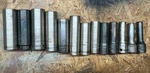 Vintage Cornwell 3/8 Deep 6-point Socket Set. Fixed Price $70.00.