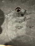 Snap-on 5 Pc Custom Order 12 Point Sockets. Fixed Price $190.00.
