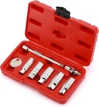 8pcs 3/8 Inch Drive Spark Plug Socket Set 6-point Include Extension Bar Cr-v. Fixed Price $22.99.