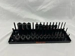 Snap-on Metric Deep/shallow Impact Socket Set 3/8" 22pc 8mm-19mm With 3 Row Tray. Fixed Price $375.44.