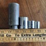 Vintage Napa Socket Lot Of 4 Made In The Usa. Fixed Price $18.74.