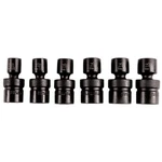 K Tool 38500 Impact Socket Set, 1/2" Drive, 6 Piece, 13mm To 19mm, Point, Flex. Fixed Price $75.01.