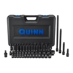 Quinn 1/2" Drive Sae & Metric Master Impact Socket Set - 61 Pieces New. Fixed Price $214.99.