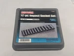 Craftsman Usa Sae 1/2 Drive Impact Metric Deep Well Socket Set 19440 Used. Fixed Price $85.00.