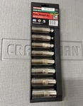 Nos Sears Craftsman Usa 1/2 Drive Sae 8pc Easy Read Deep Socket Set 34578 Rare!. Fixed Price $114.99.