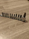 Snap On Tools Usa 12pc Combo Drive Torx Bit Driver Socket Set T8-t60. Fixed Price $139.99.