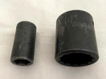 Usa (2) Snap-on Impact Sockets Pdh-280 7/8" 1/2 Drive, Spf160 1/2" 3/8" Drive. Fixed Price $8.00.