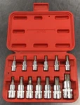 Mac Tools St12b 12pc Chrome Torx 3/8 Socket Driver Bit Set *used & In Og Case. Fixed Price $89.99.
