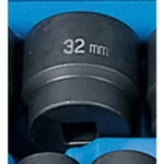 Grey Pneumatic 2032m 1/2" Drive Standard Metric Impact Socket - 32mm. Fixed Price $28.37.