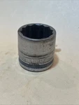 Vintage Husky Knurled H2848 1 1/8 Socket 1/2 Drive 12 Point Usa. Fixed Price $5.00.