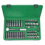 Sk Tools 4147 1/2" Drive 12 Pt Std And Deep Sae Metric Socket Set 47pcs. Fixed Price $751.79.