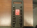 Craftsman 12 Piece Sae 1/2" Drive Set 6-point Impact Socket Cmmt15884 W/case. Fixed Price $40.00.
