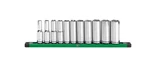 Sk Tools Socket Set - Chrome, Deep, Sae, 6 Point, 1/2" Drive, 11 Piece (sk01348). Fixed Price $56.89.