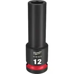 Milwaukee Tool 49-66-6273 12mm Shockwave Impact Duty 1/2 In. Drive Deep Well 6. Fixed Price $12.39.