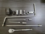 Lot Of Misc Snap On Ratchet, Extensions, And Sockets. Fixed Price $200.00.