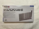 Matco Tools 13 Pc Adv Long Torx Bit Socket Set 1/4", 3/8", & 1/2" Sabctxl13va. Fixed Price $176.18.