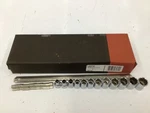 Proto J52216 3/8 Drive 12 Pc. Metric Socket Set - Point, 8 Mm To 19. Fixed Price $75.00.