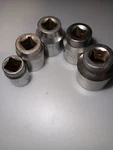 Craftsman 3/4 Dr Socket Lot Made In Usa 12pt 1-1/16, 1-3/8, 1-7/16, 1-1/2, 1-5/8. Fixed Price $69.99.