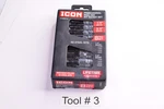 New Icon 1/4" & 3/8" Drive Professional Metric Ball Hex Bit 8 Pc. Socket Set. Fixed Price $31.97.