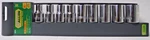 Allen 66641g 1/2" Drive Socket Set 9 Pieces Sae. Fixed Price $4.50.