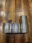Sk Tools 1/2 12pt Sockets 1-3/16 & 1-1/4 Shallow, 1-1/8 Deep Euc Sae Usa. Fixed Price $45.00.