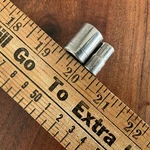 Craftsman Usa 1/2" 9/32" Shallow Socket 1/4" Dr 12 Point Inverted G 43607. Fixed Price $8.24.