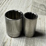 Napa 5/8" & 7/8" Socket 1/2 Drive 12pt Usa Made Nt1226 Nt1228. Fixed Price $16.89.