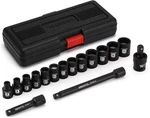 16pcs 3/8" Drive Magnetic Impact Socket Set 7-19mm 6point Cr-mo & Extension Bar. Fixed Price $38.97.