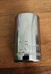Craftsman 15mm Socket 6 Point 1/2" Drive S-ac. Fixed Price $9.50.