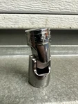 Snap On Tools Usa New 3/8" Drive 6 Point 1/2 Sae Shallow Universal Socket Fs16b. Fixed Price $20.00.