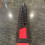 Snap-on 122sttmfr 3/16-5/8 Shallow Deep 1/4 Drive 22 Pc Foam Socket Set Red New. Fixed Price $569.95.