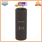 Craftsman Deep Impact Socket, Sae, 1/2-inch Drive, 3/4-inch (cmmt16061). Fixed Price $14.43.