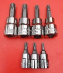 New Craftsman Tools 7 Piece 1/4 & 3/8" Drive Torx Star Bit Driver Socket Set. Fixed Price $17.83.
