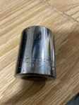 Craftsman Vintage 1" 6 Point 1/2" Drive Shallow Socket Usa 44066 G Inverted. Fixed Price $14.88.
