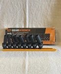 Gearwrench 84924n 3/8" Piece Drive Metric Deep Universal Socket Set Missing 2 Pc. Fixed Price $90.54.