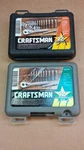 Craftsman *usa* #34781 Sae & #34782 Metric 12 Pc 1/4" Drive 6pt Deep Socket Sets. Fixed Price $109.99.