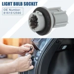 Light Bulb Socket No.8161512590 Lamp For Toyota Rav4 2013-2018 Plastic. Fixed Price $14.09.