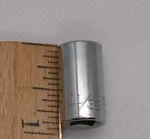 Vintage Craftsman 1/4" Drive 11/32" 6 Point Shallow Socket Sae V 43496 Usa Nos. Fixed Price $8.66.