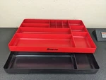 #bo770 Snap On Kad16x10rd Compartment Drawer Organizer 16x11x1-1/4 Red / Black. Fixed Price $59.95.