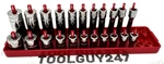 Snap On Tools Usa 22pc 1/4" Drive 6pt Sae Shallow & Deep Socket Set Free Rack!!!. Fixed Price $469.95.