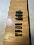 Mac Impact Hex Driver Bit Inserts Lot Ai10 (x2), Ai14, Ai16, Ai24 (x3). Fixed Price $23.00.
