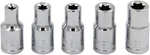 5pcs E Torx Star Female Bit Socket Set 1/4" Drive E4 -e8. Fixed Price $9.04.