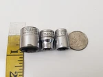Snap On Tools Mv412 - 3/8 8 Pt. 1/4 Drive F310 / Fs200 Dr 6pt Socket Lot. Fixed Price $28.00.