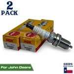 2 Pack Ngk Spark Plug - For John Deere Lawn Tractor L118 M78543. Fixed Price $15.77.