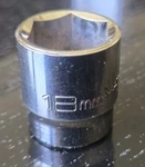 Matco Tools B18m6 18mm Shallow Socket 3/8" Drive 6 Point Chrome. Fixed Price $15.89.
