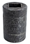 Cornwell Tools P3222 11/16" Sae Shallow Impact Socket 1/2" Drive 6 Point Usa. Fixed Price $9.99.