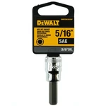 Dewalt Dwmt86392osp 5/16" Sae Chrome Hex Bit Socket, 3/8" Drive, 86-392d. Fixed Price $3.44.